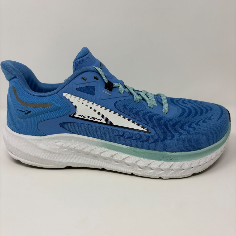 Altra Torin 7 Womens Size 10 Blue White Athletic Running Shoes (AL0A85N8440)